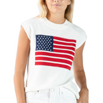 Simply Southern Simply Southern Knit Tank Top Flag