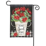 Studio M Sweet Home Geraniums Garden Flag