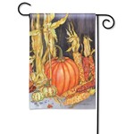 Studio M Pumpkins & Maize Garden Flag