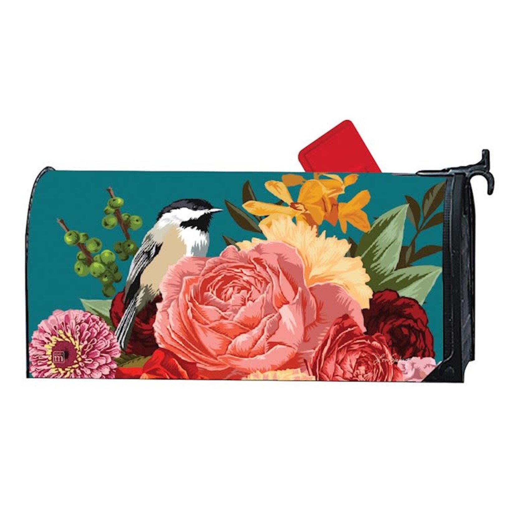 Studio M Spring Floral Mail Wrap