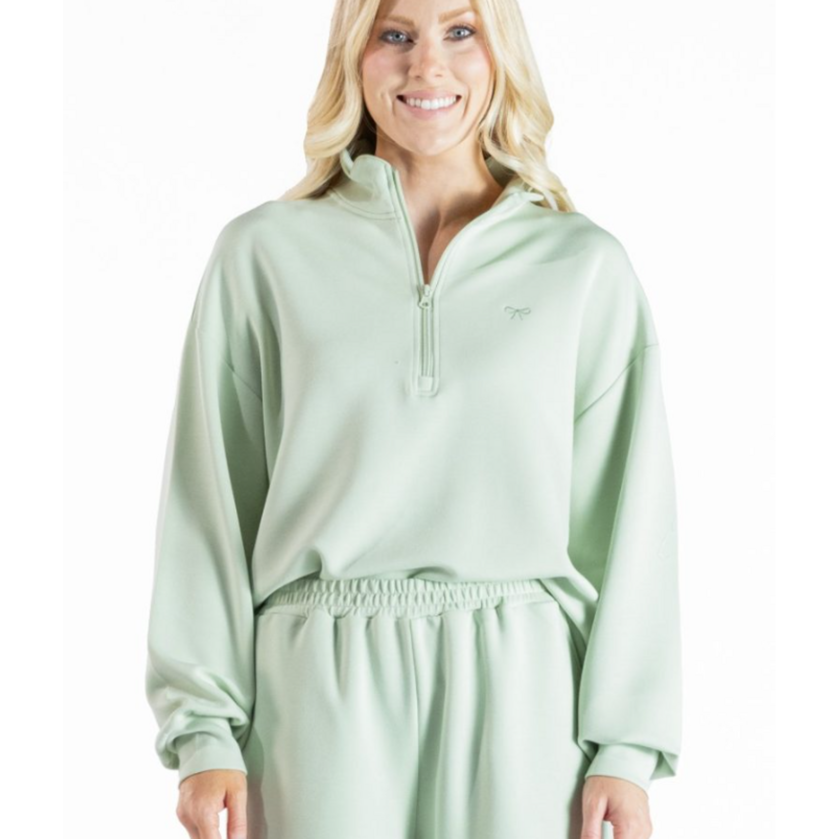 Simply Southern Simply Southern Pullover Scalloped Sage