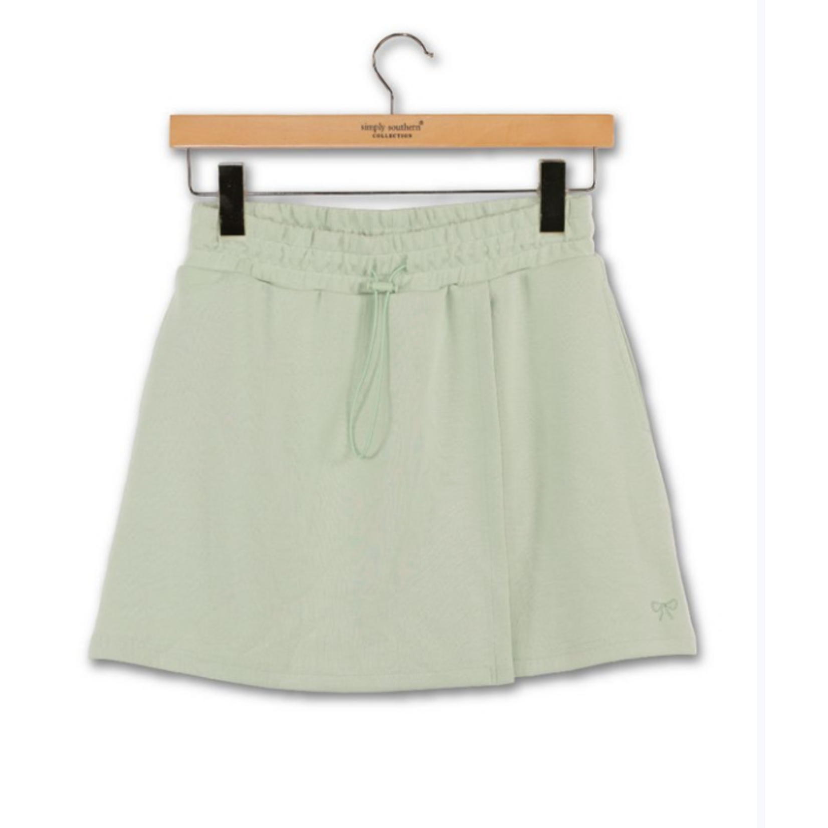 Simply Southern Simply Southern Loung Wrap Skirt Sage