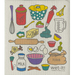 Swedish Treasures Wet It! Baking Time Confetti Swedish Dishcloth