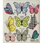Swedish Treasures Wet It! Lively Butterflies Swedish Dishcloth