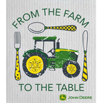 Swedish Treasures Wet It! John Deere Swedish Dishcloth