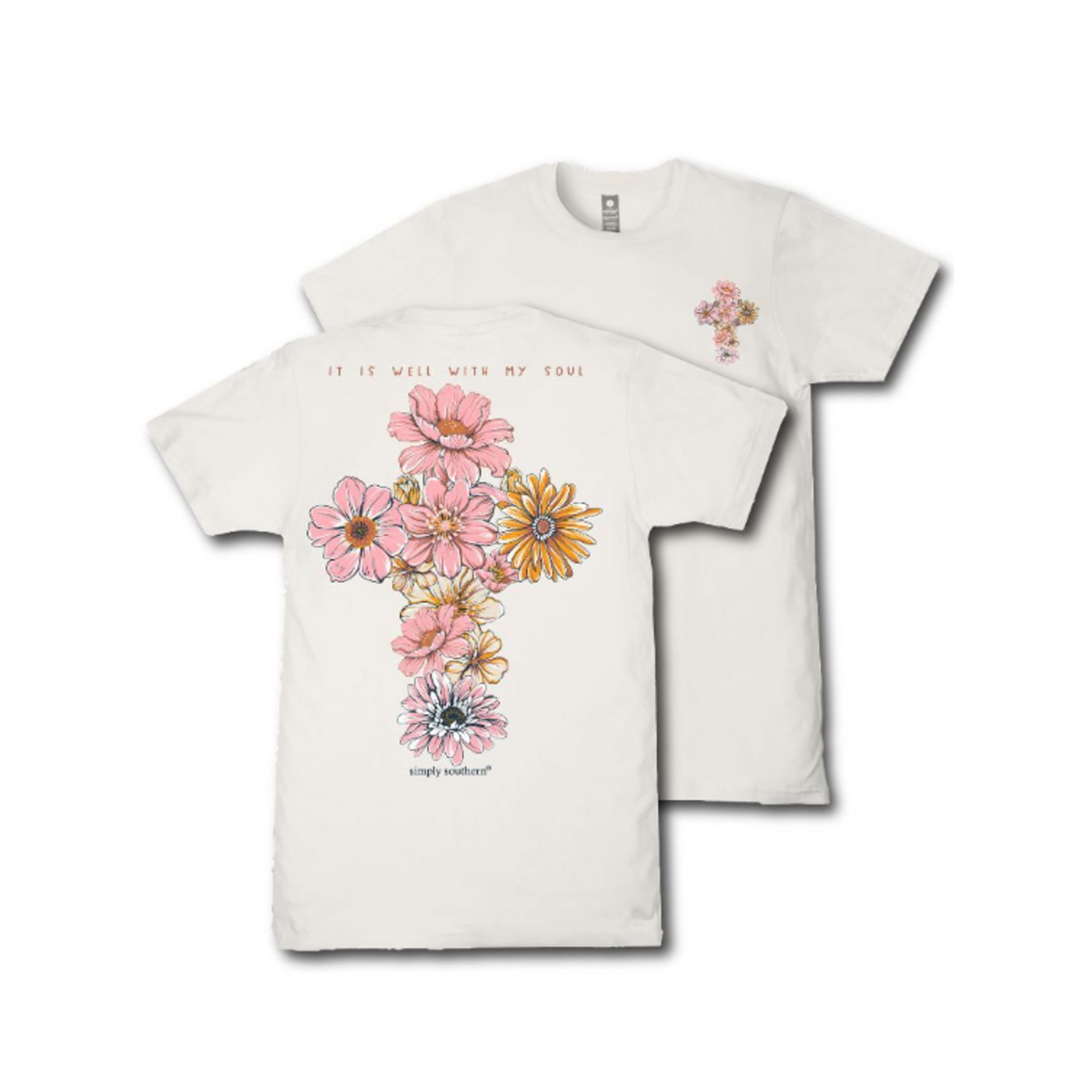 Simply Southern Simply Southern Short Sleeve Tee Soul Linen