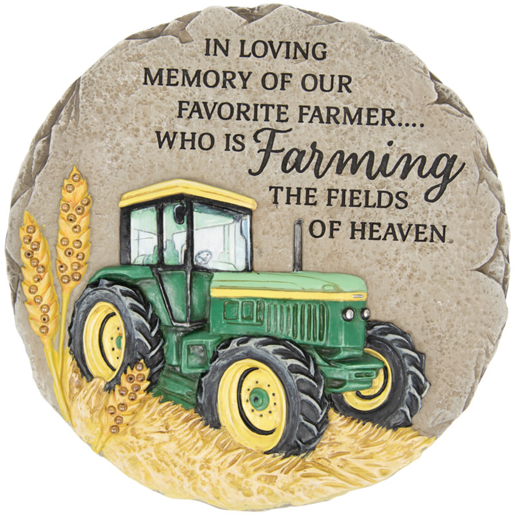 Carson Farming the Fields Garden Stone