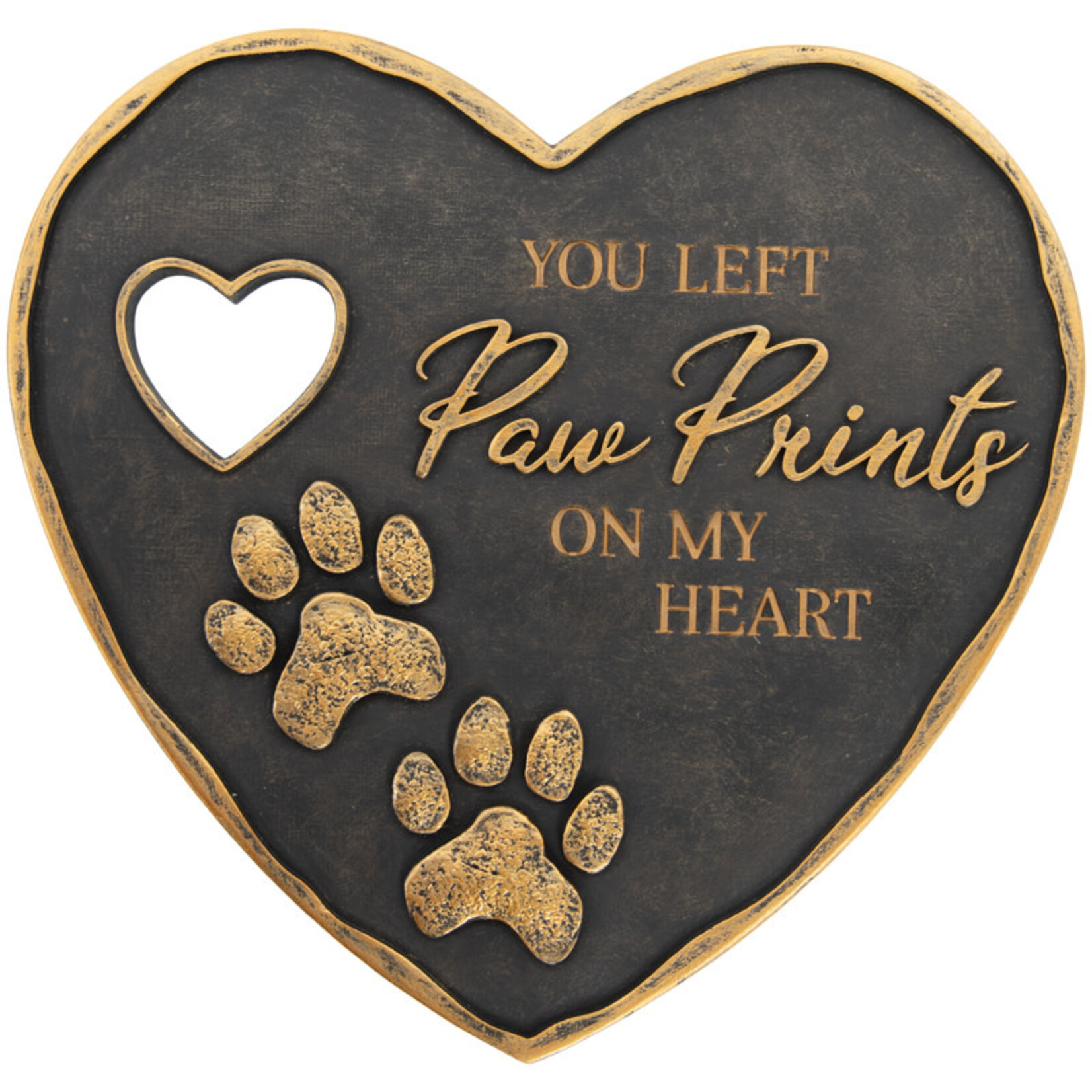 Carson Paw Prints Memorial Stone