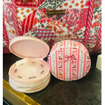 Simply Southern Simply Southern Pill Case Pink Bow & Stripes