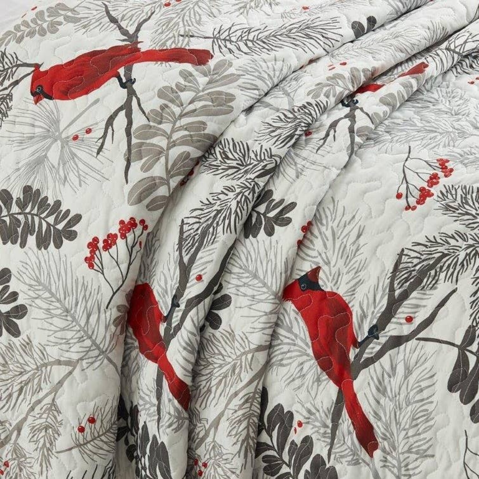 Duke Imports Cardinal’s Quilted Throw Blanket