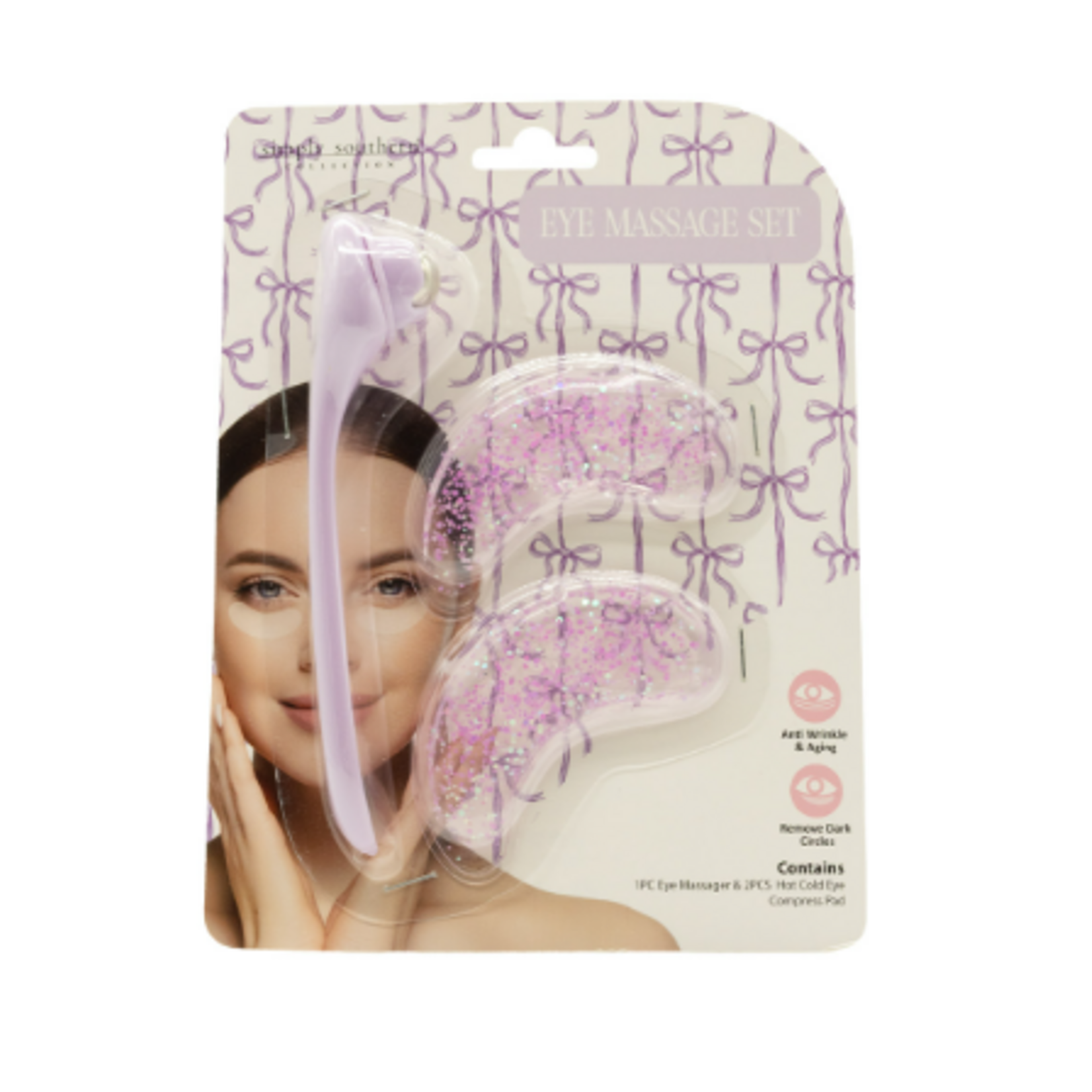 Simply Southern Simply Southern Eye Massage Set Purple