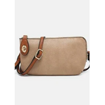 Jen & Co Jen & Co Kendall Crossbody Wristlet Tan/Brown M1818