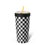 Frost Buddy Frost Buddy To-Go Buddy Black & White Checkered 30oz