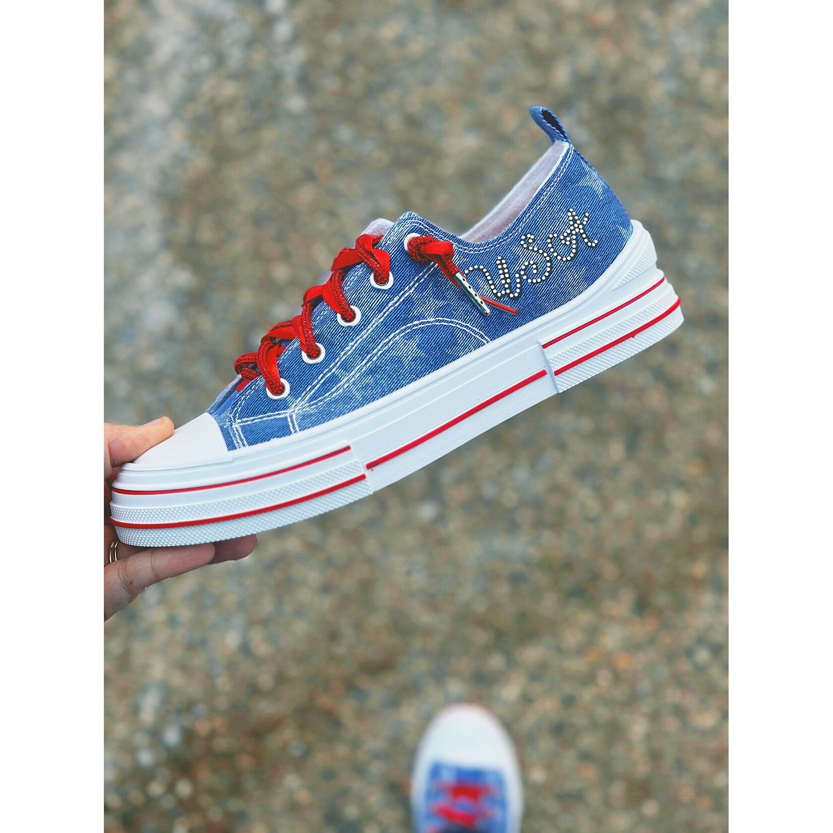 Very G Very G Aman USA Sneaker Dark Denim