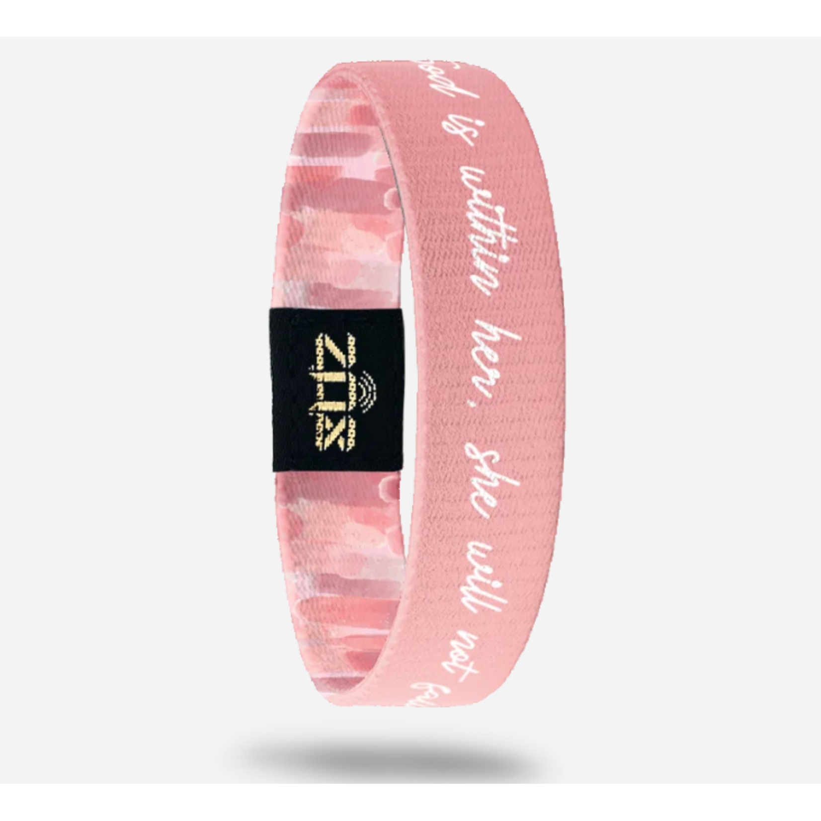 Zox Zox Interactive Bible Bracelet God Is Within Her, She Will Not Fall