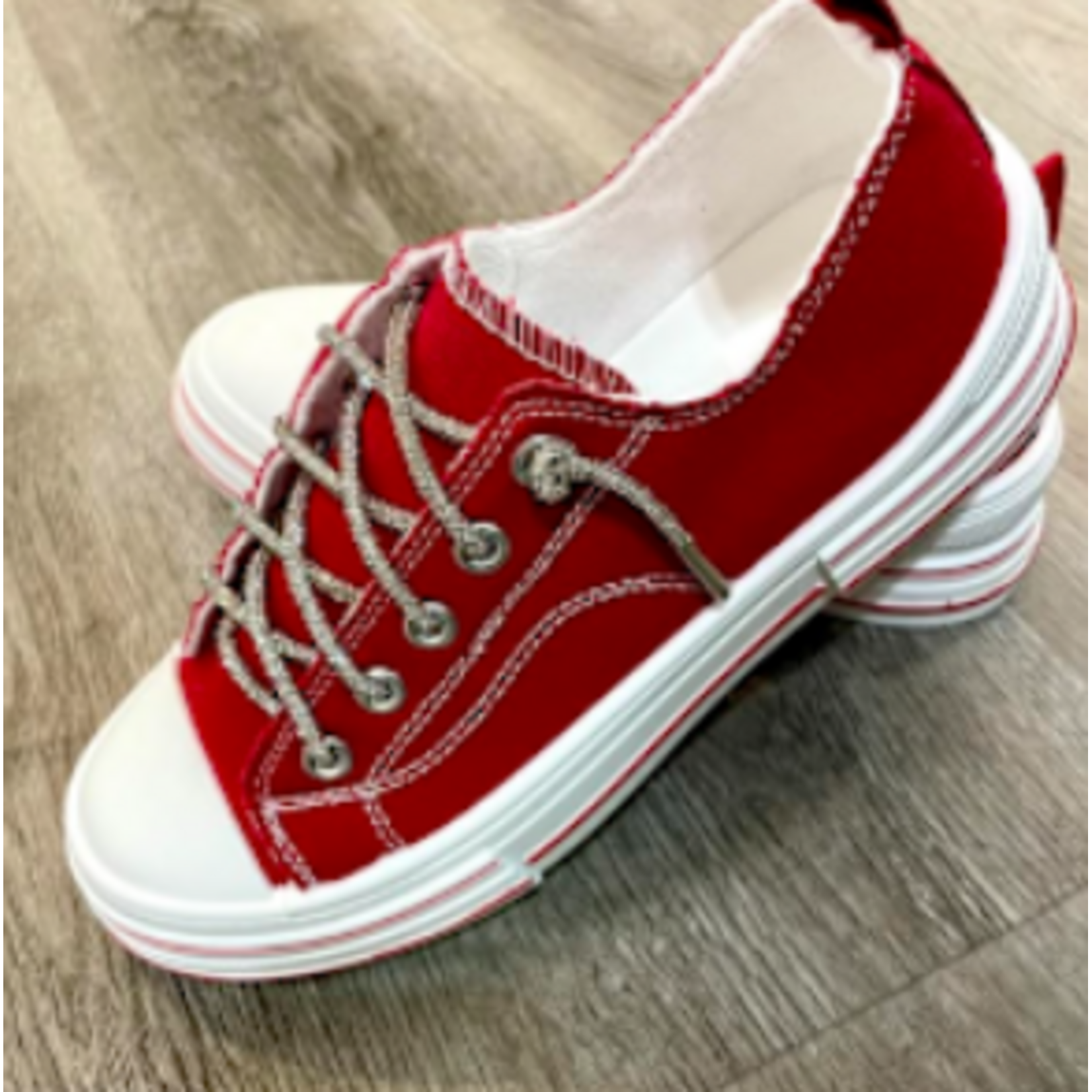 Very G Very G Aman Sparkle Sneakers Red