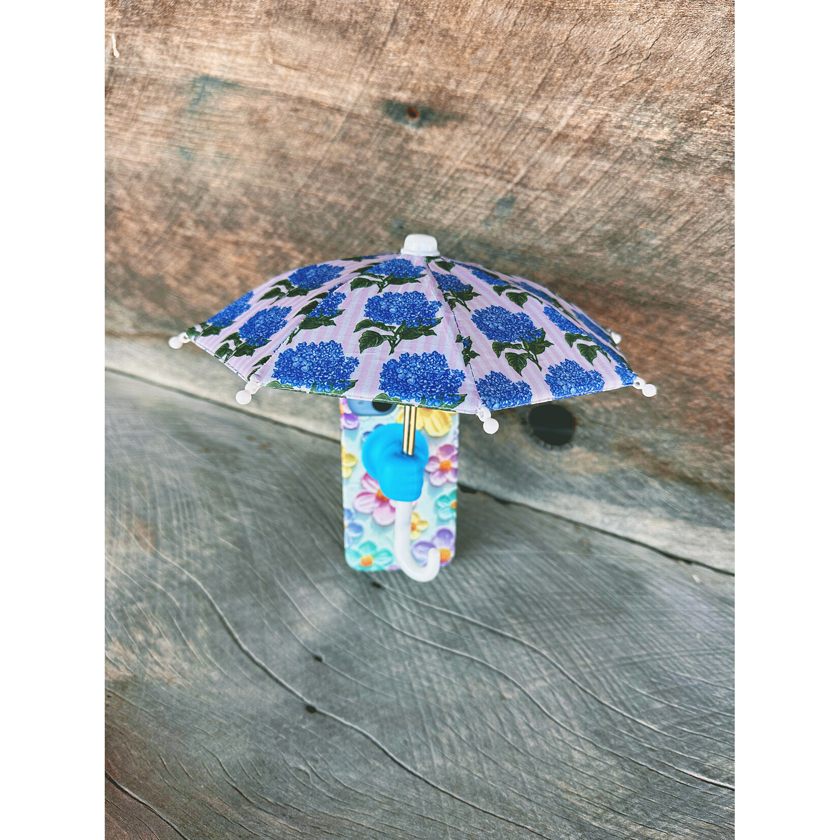 Simply Southern Simply Southern Umbrella Phone Shade Blue Floral
