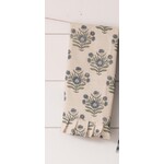Audrey’s Blue Floral Print Towel Style 1