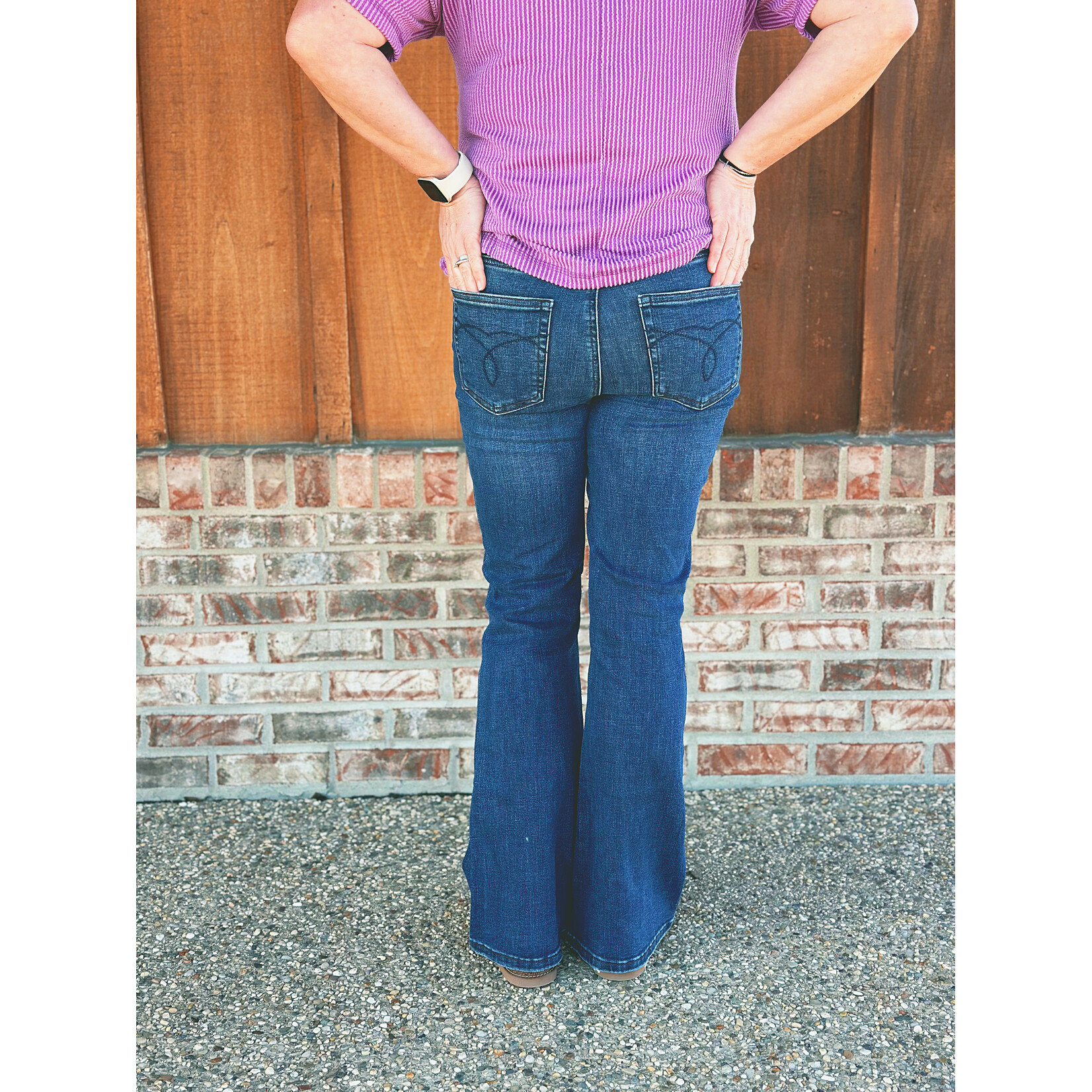 Judy Blue Judy Blue HW TC Bootcut Short Inseam 881062