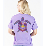 Simply Southern Simply Southern Short Sleeve Tee Night Turtle Grape