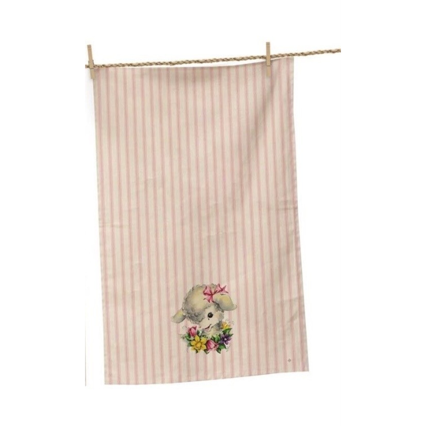 Audrey’s Vintage Lamb Towel