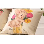 Audrey’s Vintage Bunny Pillow