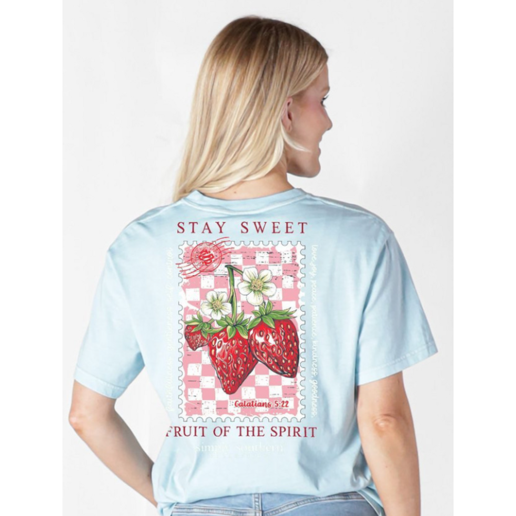 Simply Southern Simply Southern Short Sleeve Tee Spirit Fruit Ice
