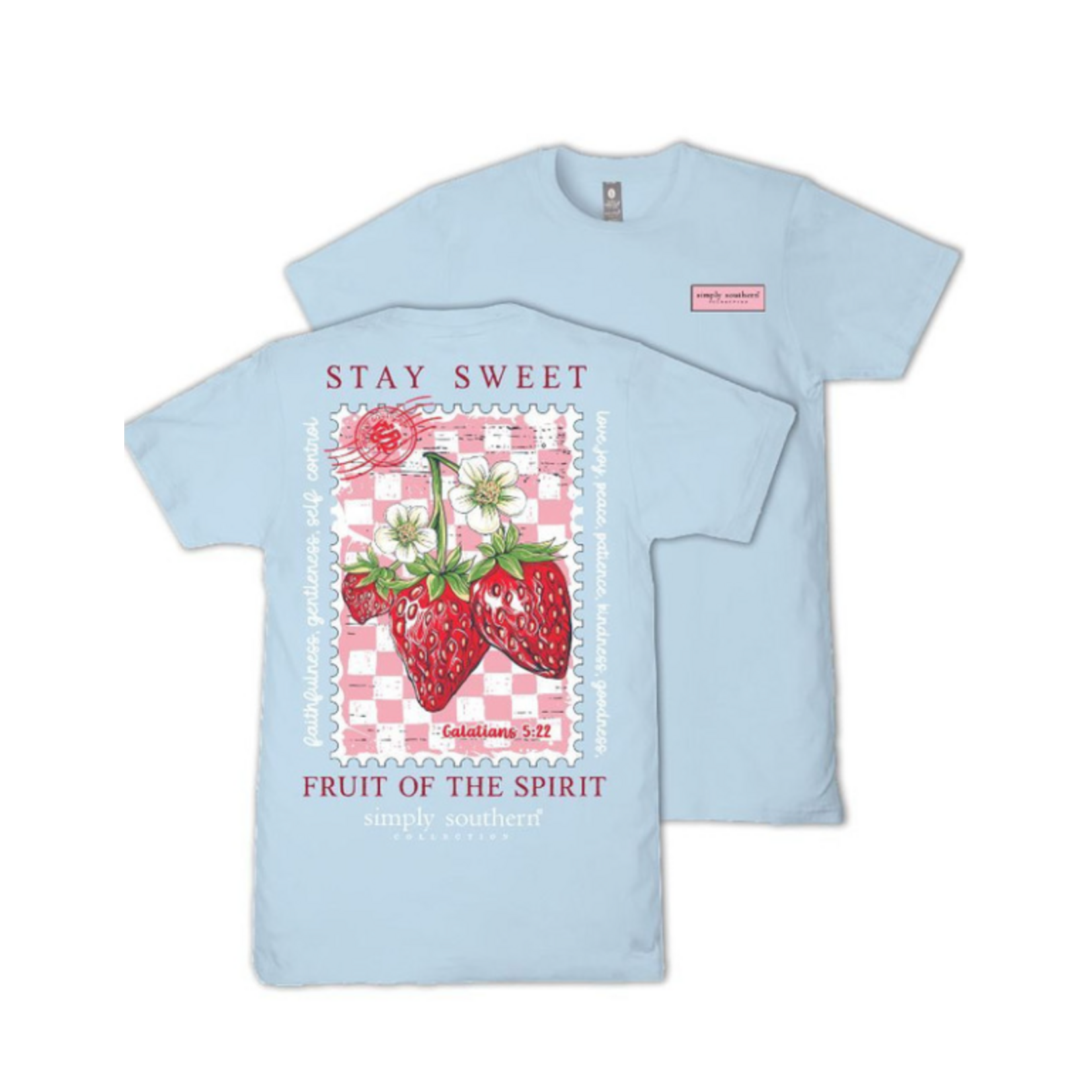Simply Southern Simply Southern Short Sleeve Tee Spirit Fruit Ice
