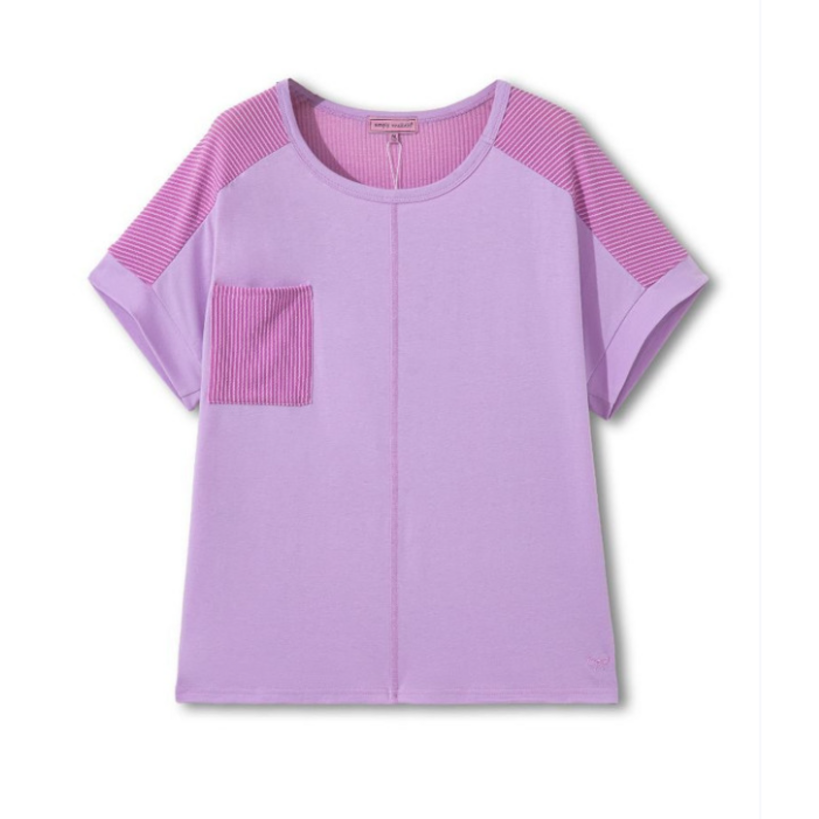 Simply Southern Simply Southern Short Sleeve Favorite Tee Lilac