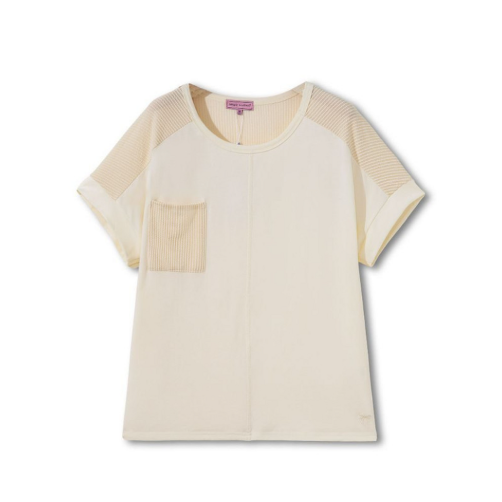 Simply Southern Simply Southern Short Sleeve Favorite Tee Cream