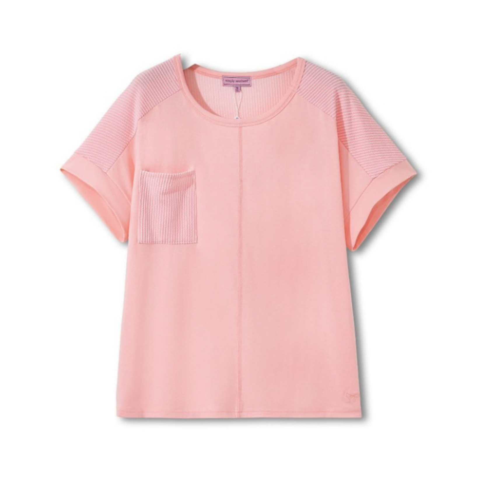 Simply Southern Simply Southern Short Sleeve Favorite Tee Pink