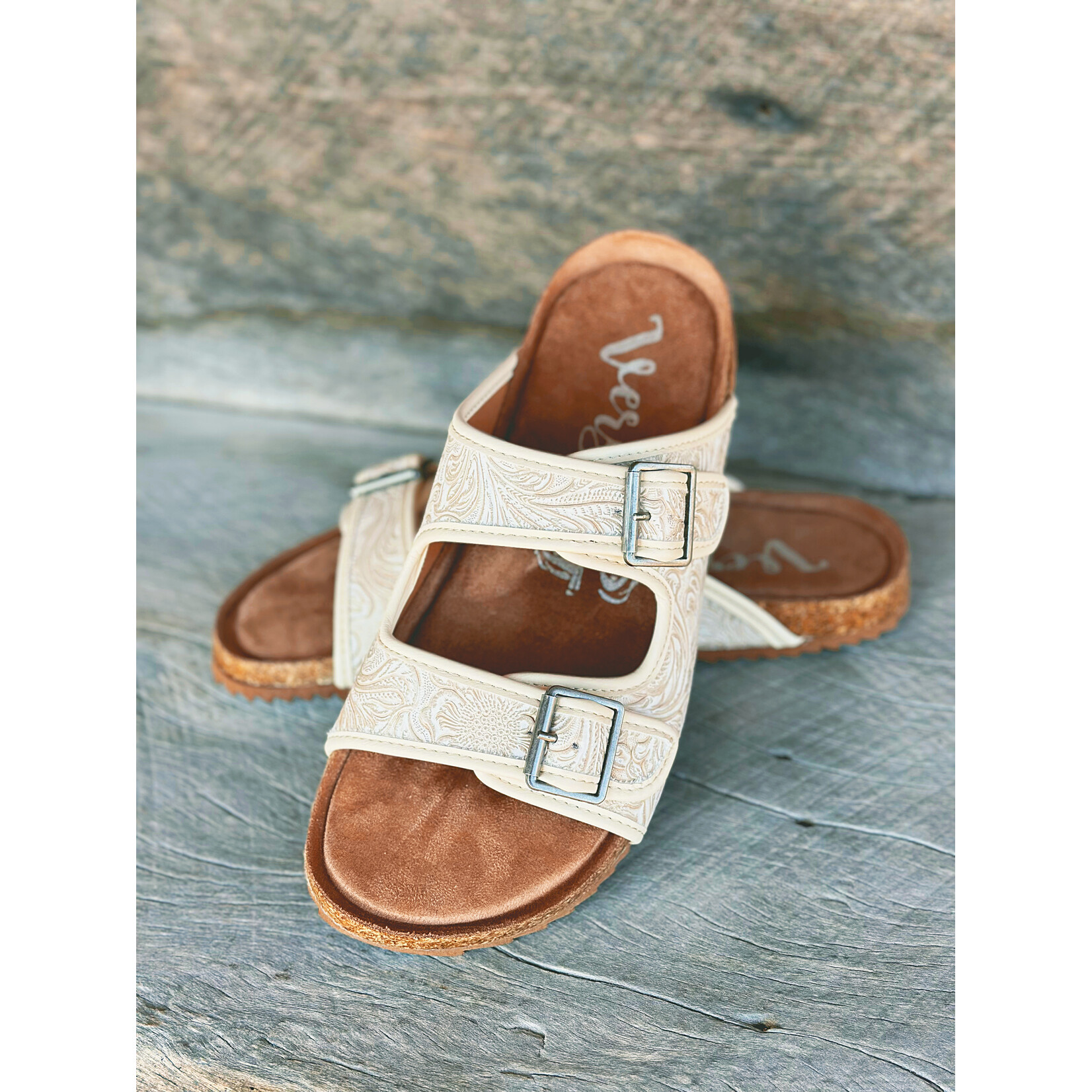 Very G Very G Berry 5 Sandal Cream