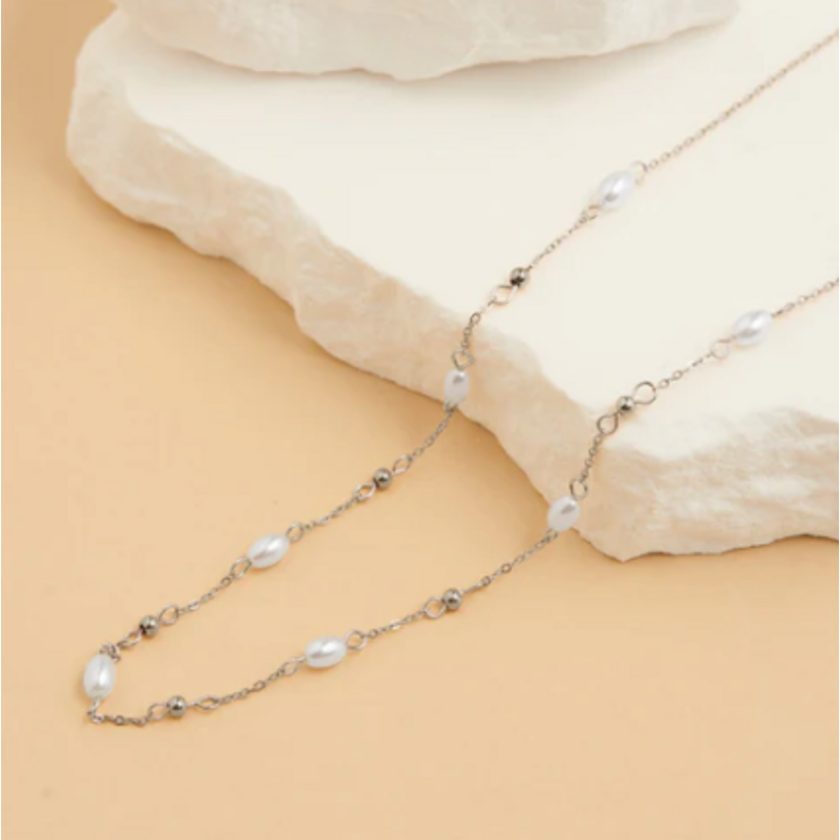 Howards Howard's Narelle Waterproof Pearl and Bead Station Silver