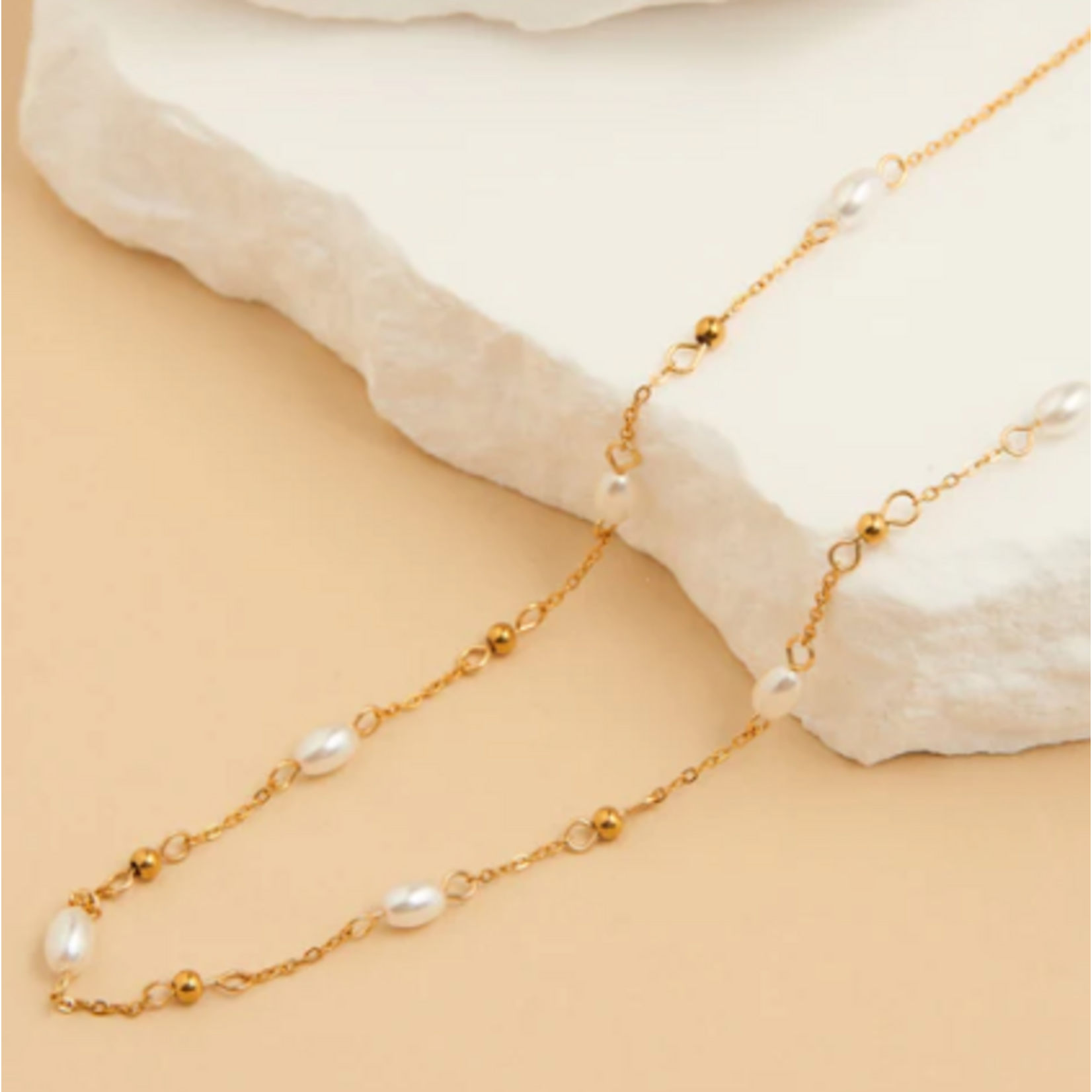 Howards Howard's Narelle Waterproof Pearl and Bead Station Gold