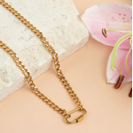 Howards Howard's Narelle Waterproof Carabiner Necklace Gold