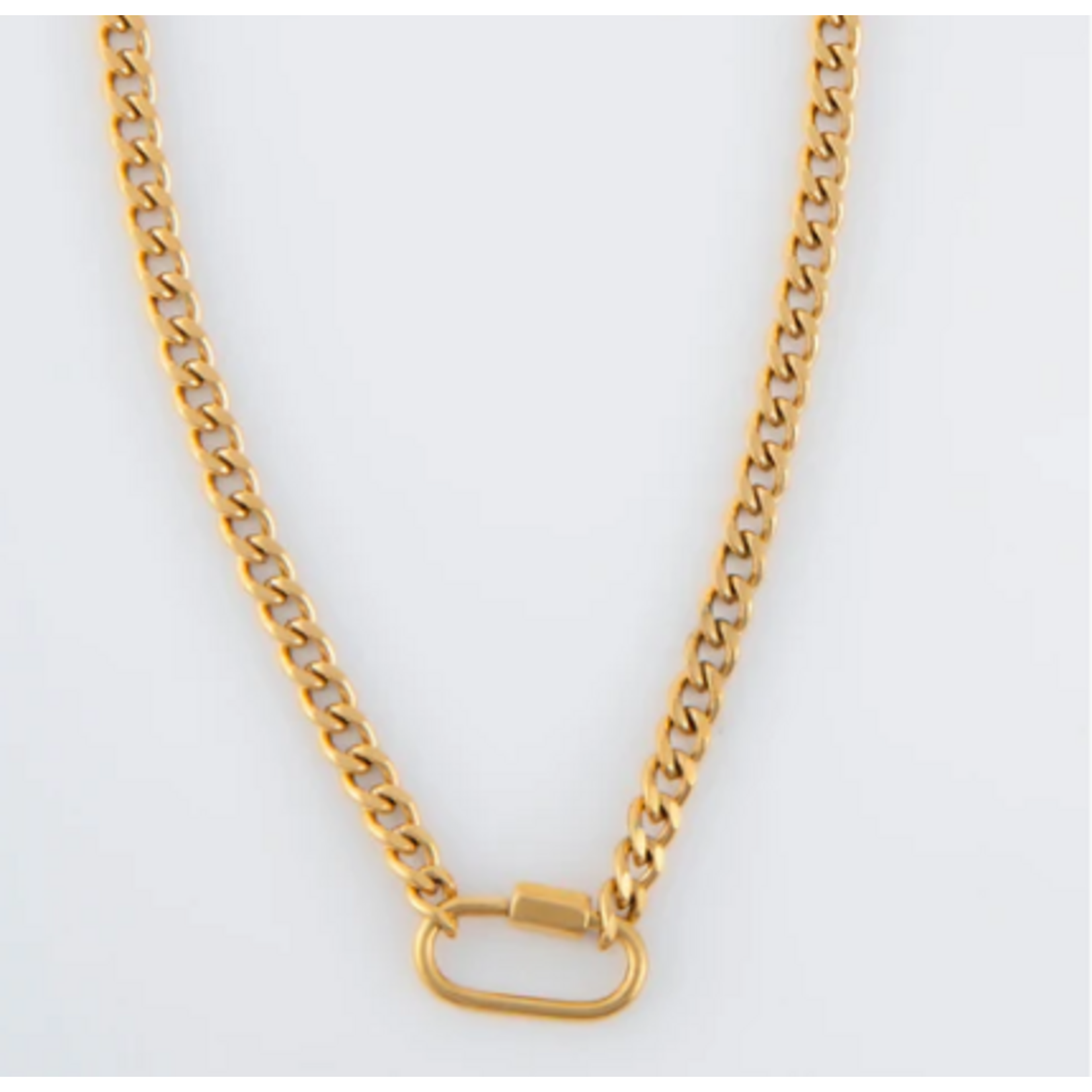 Howards Howard's Narelle Waterproof Carabiner Necklace Gold