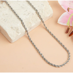 Howards Howard's Narelle Waterproof Rope Chain Necklace Silver