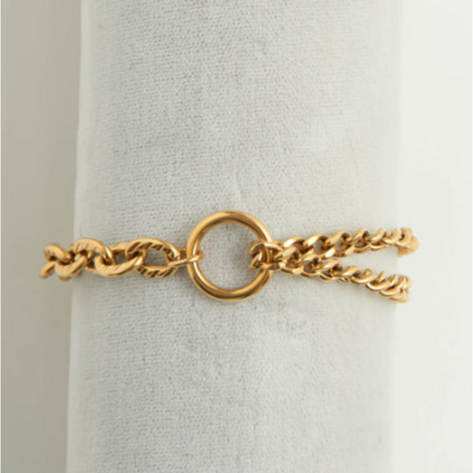 Howards Howard's Narelle Waterproof Multi Chain Bracelet Gold