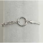 Howards Howard's Narelle Waterproof Cable & Snake Chain Bracelet Silver