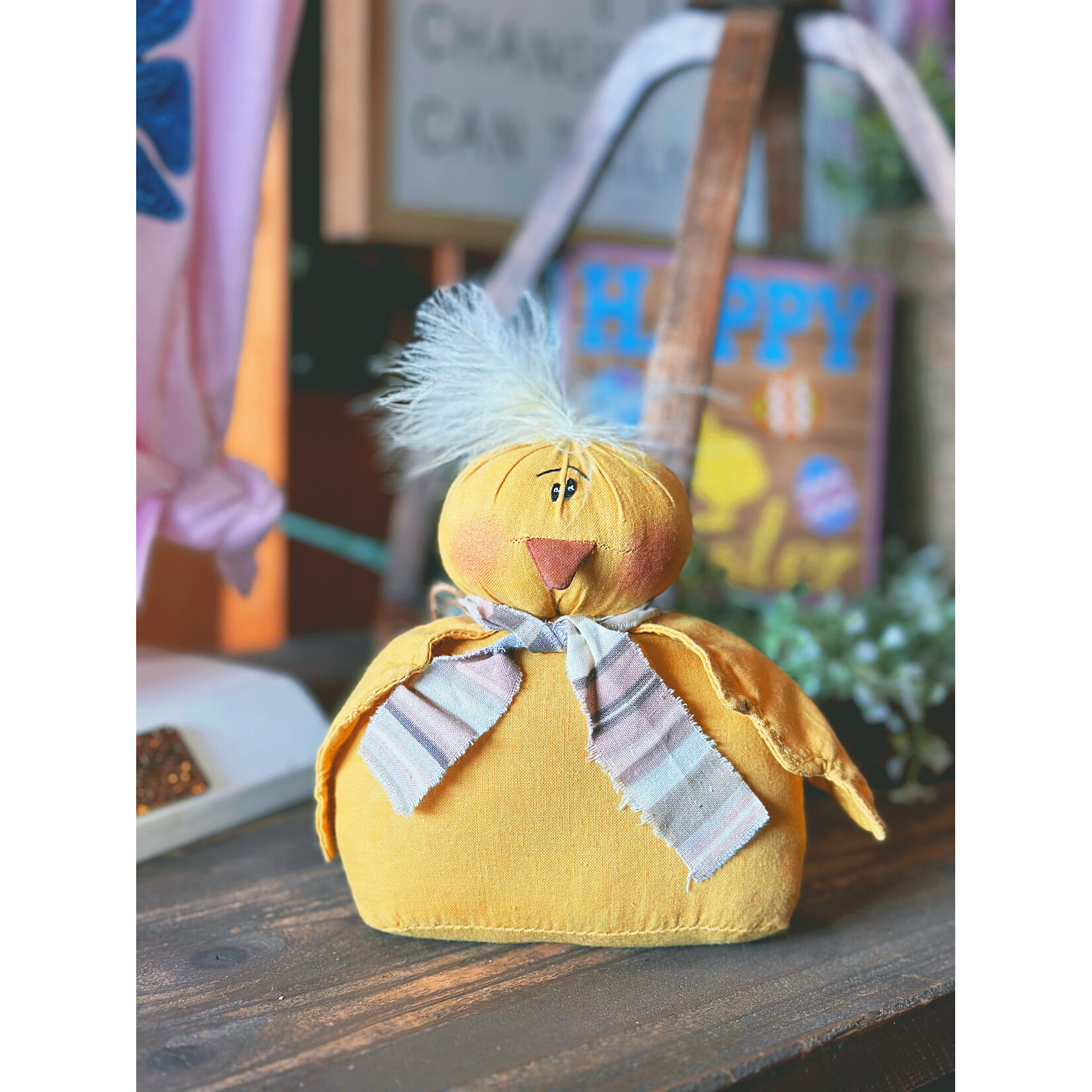 Honey & Me Honey & Me Primitive Stuffed Chick