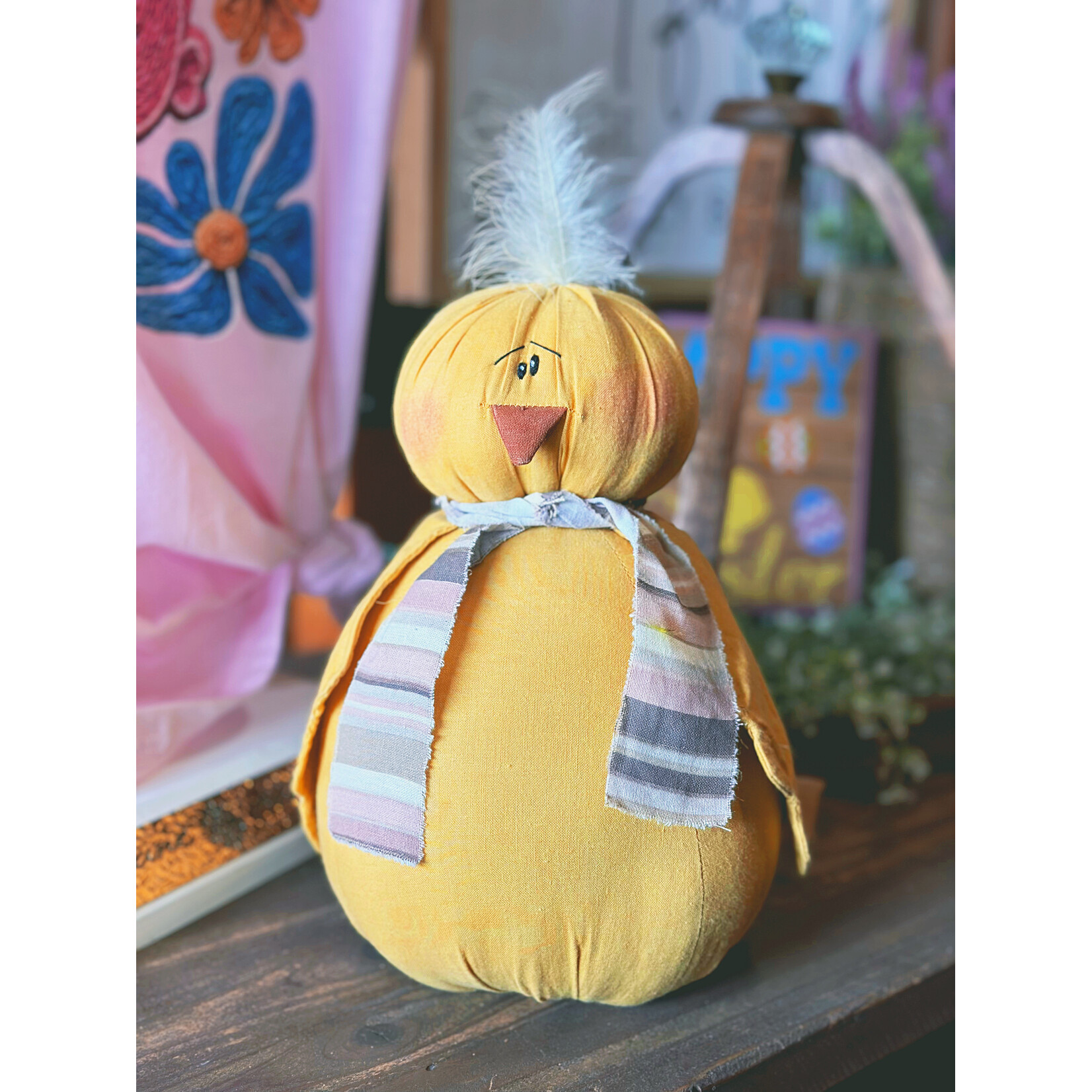 Honey & Me Honey & Me Primitive Stuffed Chick