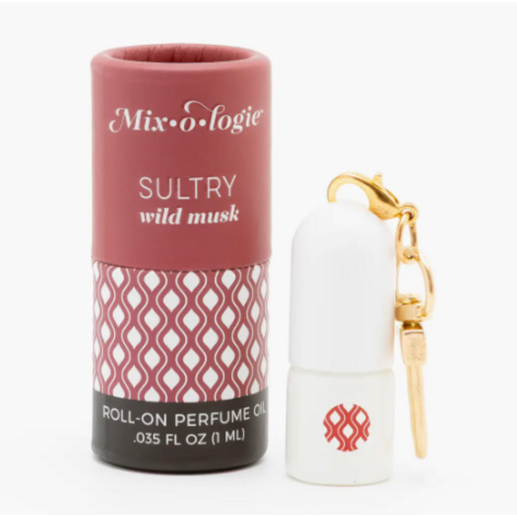 Mix-o-logie Mix-o-logie Mini Rollerball Perfume Keychain Sultry (Wild Musk)