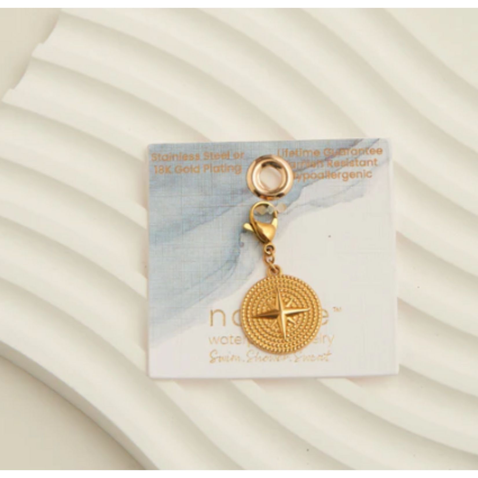 Howards Howard's Narelle Waterproof Compass Charm Gold