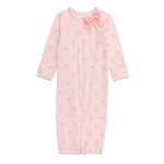 Mudpie Mudpie Pink Gingham Bow Gown