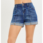 Risen Risen 6573 Slouchy Cuffed Shorts Dark