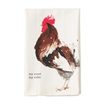 Mudpie Mudpie Rooster Towel