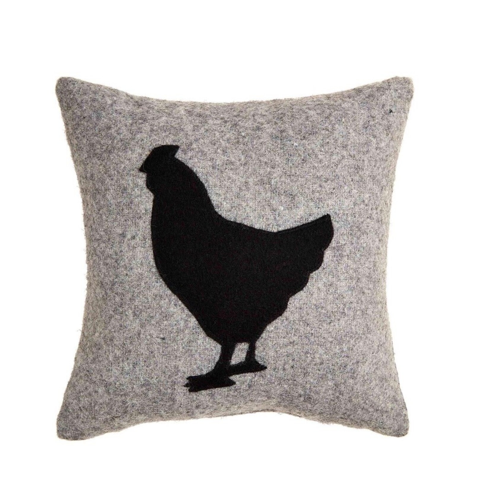 Mudpie Mudpie Felt Pillow Rooster
