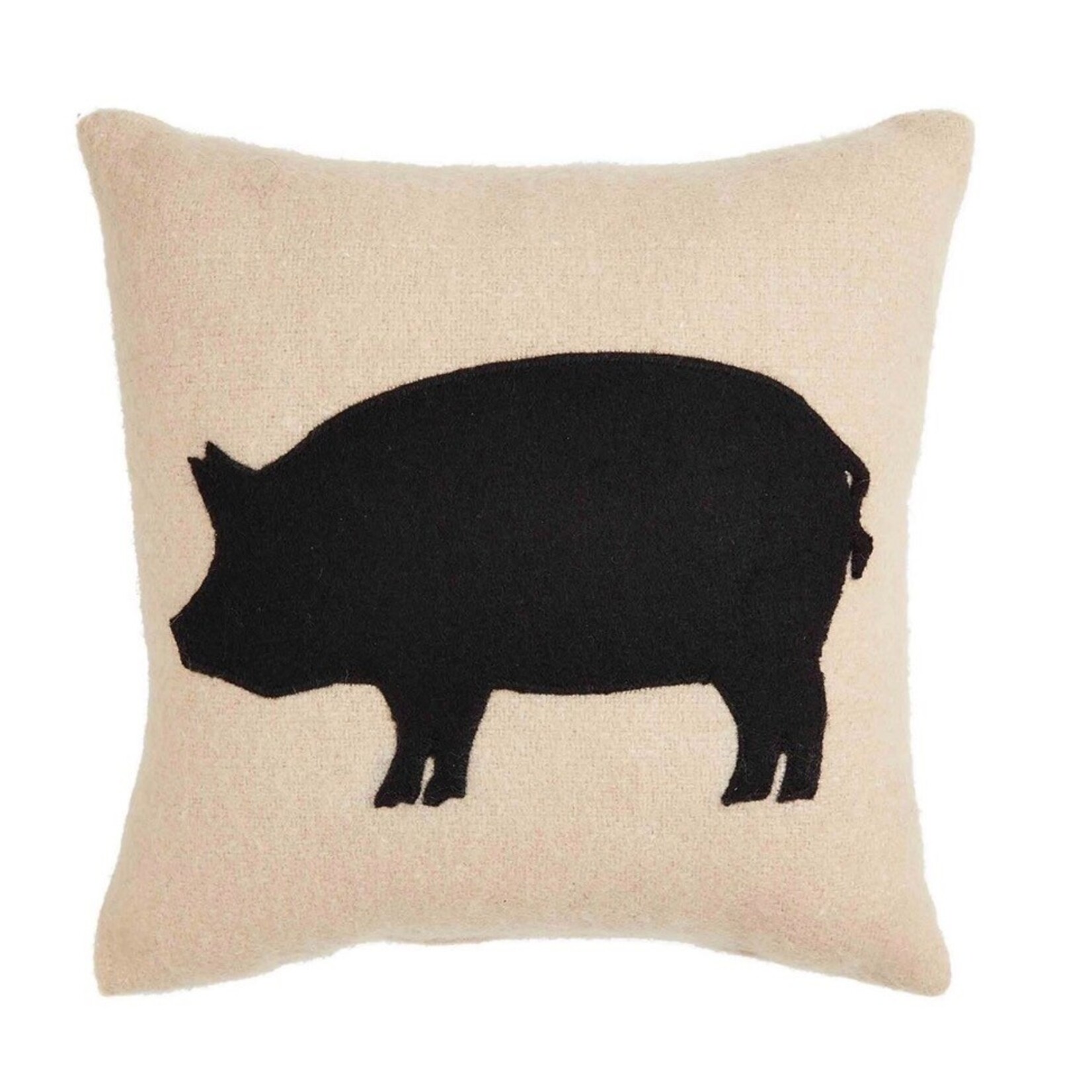 Mudpie Mudpie Felt Pillow Pig