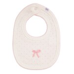 Mudpie Mudpie Crochet Bow Bib Dots