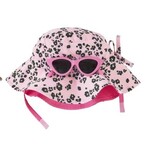 Mudpie Mudpie Bucket Hat & Sunglasses Pink Leopard